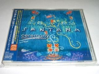 Santana Ceremony Remixes Rarities Japan CD Wyclef Jean