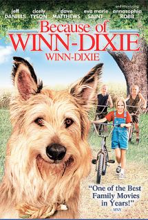 Because of Winn Dixie DVD, 2005, Canadian Release Dual Side