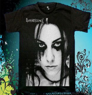 Evanescence Amy Lee alternative metal rock band Underoath T Shirt Sz 
