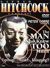 The Man Who Knew Too Much DVD, 2000