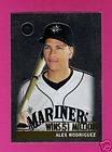 Alex Rodriguez  Seattle Mariners #249 2000 Topps Chrome 