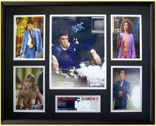Al Pacino Scarface Ltd Ed Framed Picture Presentation