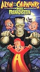 Alvin and the Chipmunks Meet Frankenstein VHS