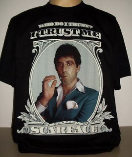 NEW Scarface L large T shirt Al Pacino Gangster movie Tony Montana 