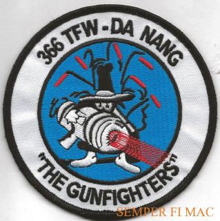 366TH TFW GUNFIGHTERS F 4 PHANTOM PATCH US AIR FORCE