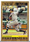 2011 TOPPS HERITAGE ALEX RODRIGUEZ NEW AGE PERFORMERS INSERT #NAP 10 