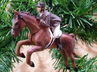 New Male Equestrian English Horse Riding Boots Ornament