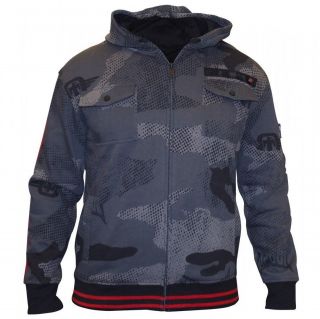 TapouT Digi Camo Trax Hoodie Sweatshirt zip up Jacket Charcoal Color