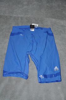 Adidas BASKETBALL TechFit combat COMPRESSION shorts tight 2XL 3XL Blue 