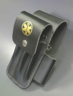   Black Strong Leather Holster , New Professional Quality Holster