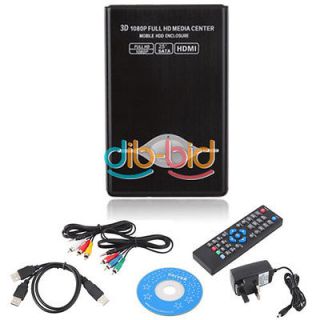   Media Player Full HD 2.5 SATA HDMI RM SD USB MKV (Up To 2TB HDD) #2