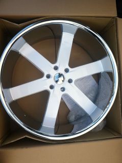 24 white rims in Other Parts