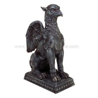 Griffin Gargoyle Statue Gryphon 9H Figurine Lion Eagle King of 
