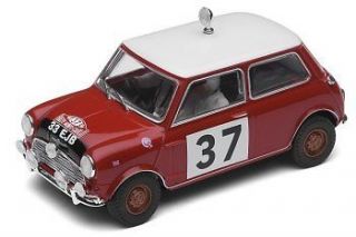 Scalextric Classic Mini Cooper S   1964 Monte Carlo Rally 1/32 Slot 