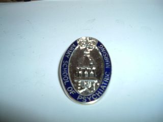 Army School Of Psychiatric Nursing Pin Badge New [bdg]