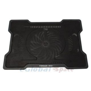 17 inch Notebook Laptop Cooling Cooler Pad Stand With 2 Fan USB Port 
