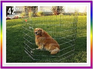   Pet Dog Puppy Wire Outdoor Folding Exercise Play Pen PLAYPEN KENNEL