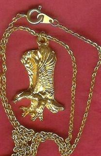   in Flight Pendant (R)   18K Gold Layered   18 gold layer link Chain