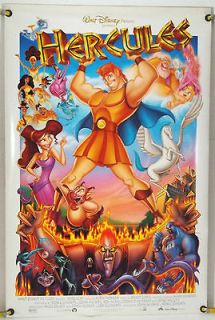 HERCULES DS ROLLED ORIG 1SH MOVIE POSTER DISNEY ANIMATION (1997)