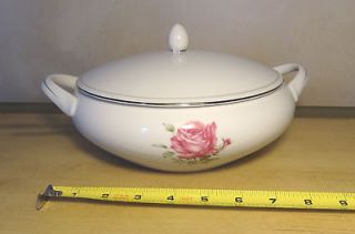 Imperial Rose TUREEN   FINE CHINA SOUP TUREEN or LIDDED SERVER made 