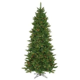 Camdon Fir Slim Christmas Tree   800 Multi Lights