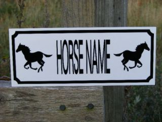 Horse Stable Door Name Personalised Plaque/Sign/Pl​ate 7