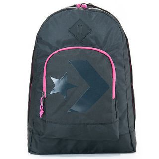 Brand New Converse Star Arrow Backpack Book Bag Black 1121U311420