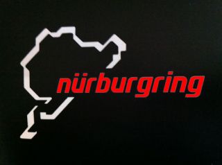 Nurburgring Decal, Gran Turismo 5, Sticker, Free Ship