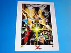 Alex Ross Art UNIVERSE X Lithograph Marvel Comics Limited Edition 