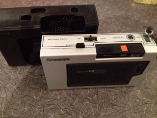 Vintage Panasonic RQ 212DS Cassette Player with Original Case &Strap