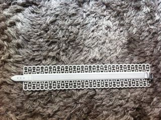 BNWOT ALAIA Laser cut interlace belt, 65, Great Christmas Gift Idea