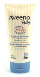 Aveeno Baby Eczema Care Cream Steroid Free & Fragrance Free 166 ml
