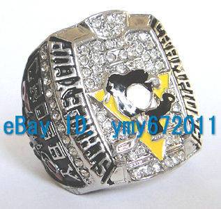 NHL 2009 Pittsburgh Penguins Crosby Stanley Cup Championship Champions 
