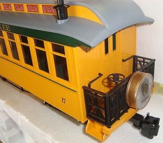 BACHMANN G VIRGINIA & TRUCKEE LITED OBSERVATION CAR WITH METAL WHEELS 