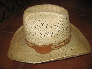 Bailey Junior Straw Hat for Boys Western Style U ROLLIT Boys Size 6 5 