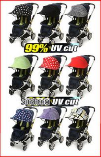   Sun canopy Sunshade BlackDOT for stroller pram baby jogger trend Valco