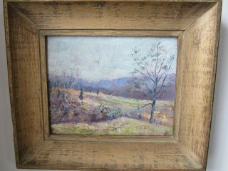 IMPRESSIONIST PAINTING BY LISTED AMERICAN ARTIST HARRY W NEWMAN