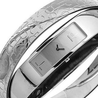  KLEIN Swiss Analog Silver Tone Womens Steel Bangle Watch K5024402