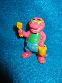 Barney the Purple Dinosaur at the Beach Character figure