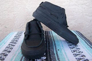 VANS Chukka Del Barco Mens Skate Shoes Matte Black/Black Size 11 NIB 