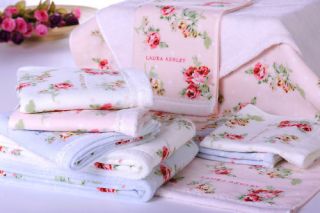 Laura Ashley England Rose limited edition Hand Towels