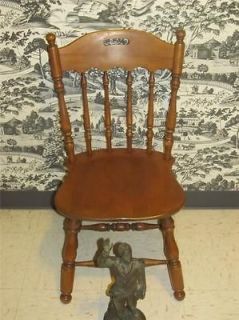 Ethan Allen Baumritter Heirloom Nutmeg Maple 423 Concord Side Chair