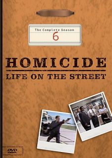 Homicide Life on the Street   The Complete Season 6 DVD, 2005, 6 Disc 