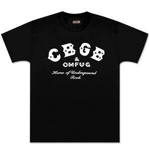 FREE RUSH) CBGB & OMFUG Underground Rock T Shirt New