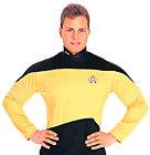 CUSTOM MADE Star Fleet GOLD Costume Uniform Mens Trek Shirt