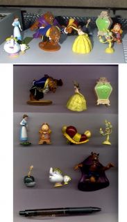 beauty and the beast figurines in Beauty & The Beast