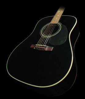 Cort AD 880 Beginner Starter Acoustic Guitar Black NEW