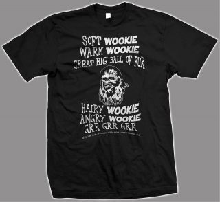 Soft Wookie Warm Wookie TShirt Shirt Star Wars Big Bang Theory Penny 