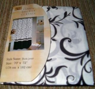 toile shower curtain in Shower Curtains