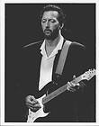 1988 Eric Clapton Rock Guitarist playing guitar with collared shirt 